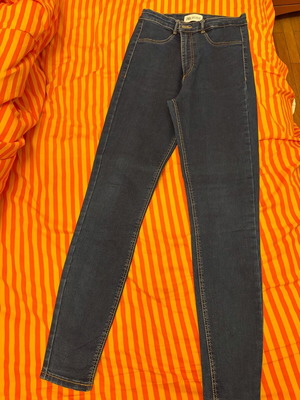 Zara elastic skinny jeans size M 38 10, like new