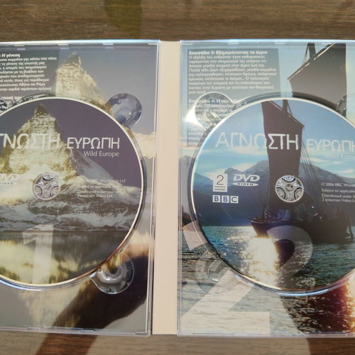 Wild Europe BBC documentary DVD with subtitles