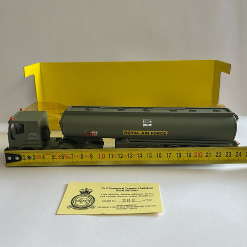 Corgi Superhaulers 2002 Low Mobility Seddon Atkinson Strato Royal Air Force like new