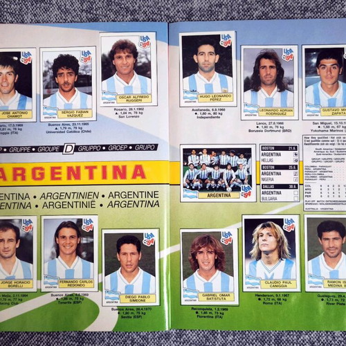 Panini world cup 1994 complete πανίνι usa