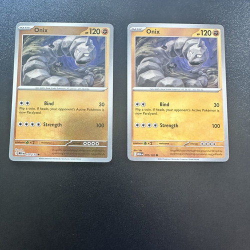 Onix 070/132 Mega Evolution Pokemon card