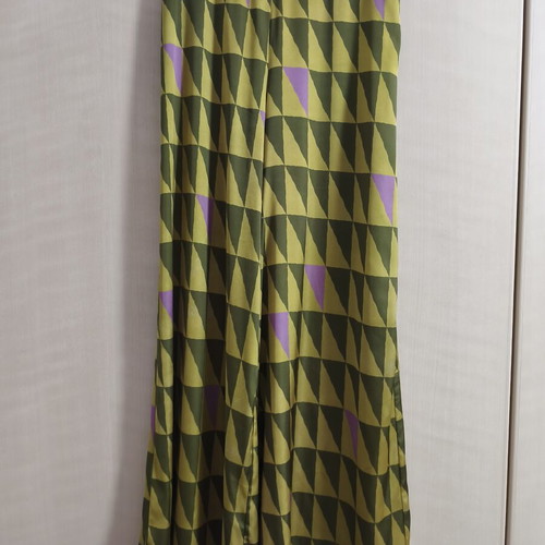 Moutaki wide-leg pants like new, colorful, size M