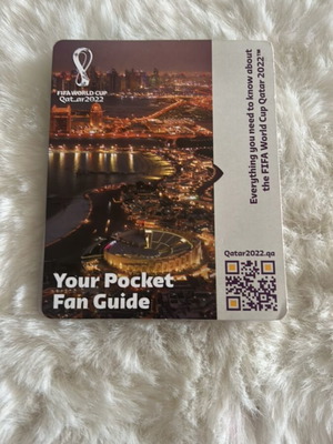 Fifa World Cup 2022 pocket guide new, official