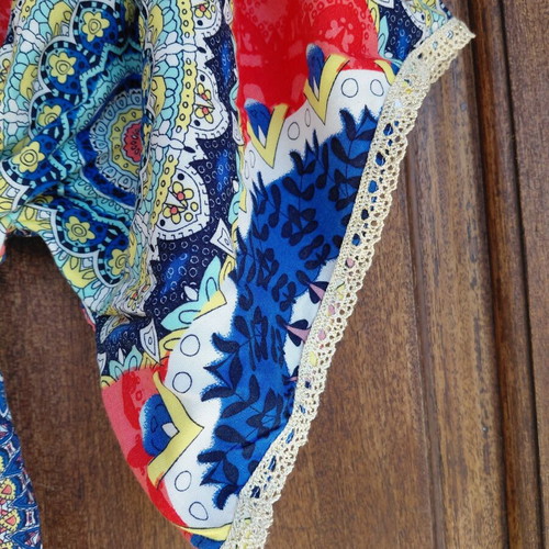 Maxi Boho Kaftan Dress Gianni Rodini like new, multicolor, viscose