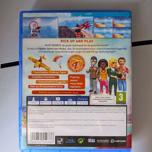 Pilot Sports PS4 game