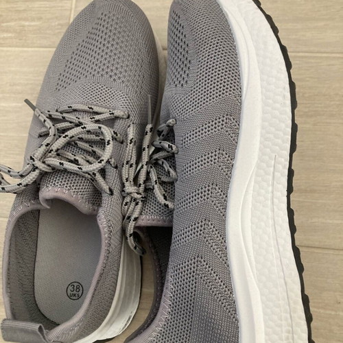 Unisex sport shoes like new, gray, size 38