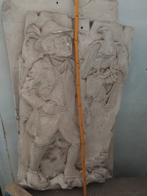 Garden decoration used, about 90 cm height