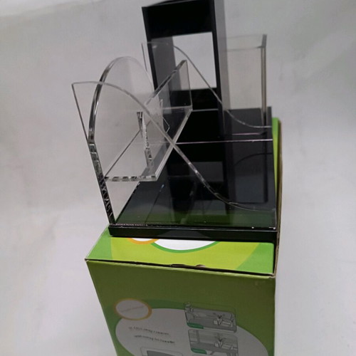 Plexiglass pencil holder new for office