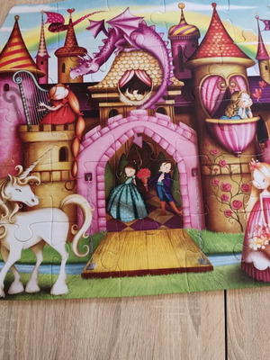 Puzzle for 3-year-old children like new