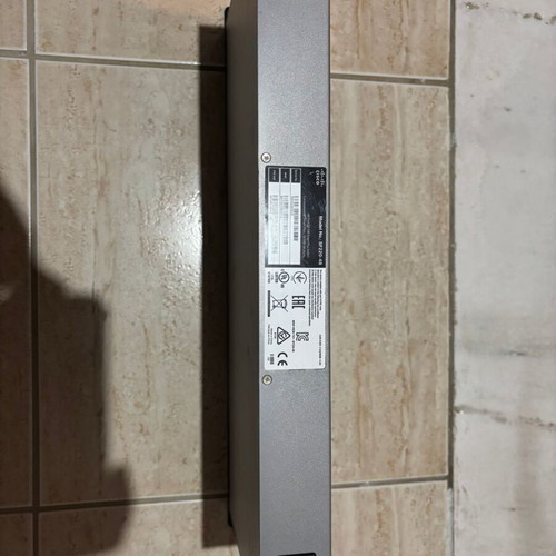 Cisco SF220 48port switch used with 2 gigabit ports and 2 SFP slots