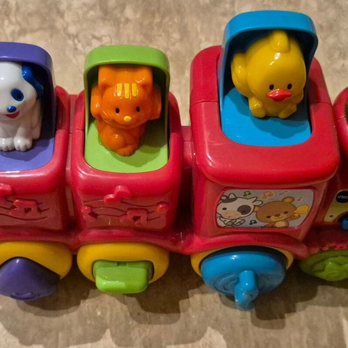 Vtech train with music in English used