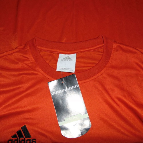 Adidas Jersey Football Training Shirt new, size L, orange