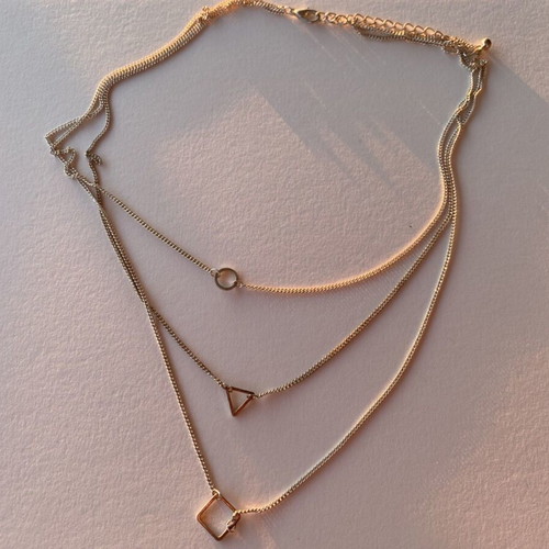 Necklace new silver