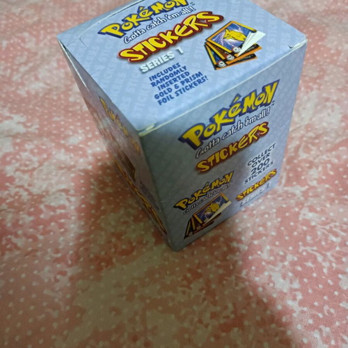Pokémon sticker sealed box new