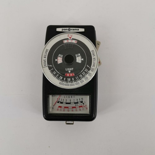 Panorama light meter used, vintage 1970, functional