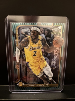Κάρτα NBA Jarred Vanderbilt Topps Chrome καινούργια