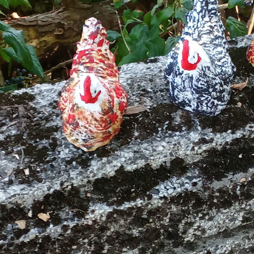 Handmade garden figurine new, weather resistant