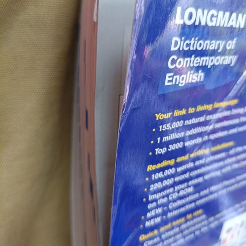 Longman Dictionary of Contemporary English like new with CD-ROM