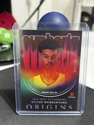 Panini Origins Euroleague Euphoria Victor Wembanyama κάρτα 66/199 2025-2026