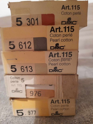 Cotton Perle DMC Art 115 embroidery thread new