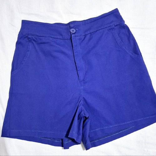 Anel high-waisted shorts blue size M like new
