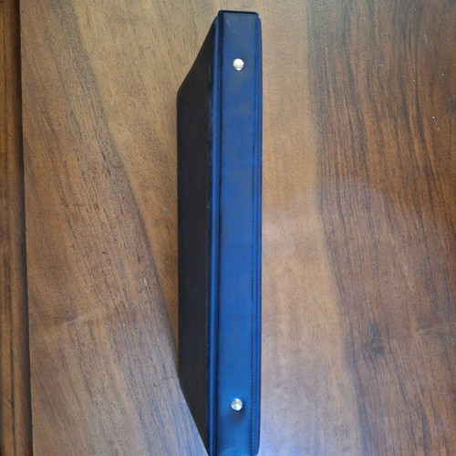 Card binder for phone cards new, 8 sleeves, 64 slots