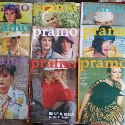 Pramo magazines like new, set of 18 issues