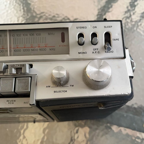 JVC NIVICO RC-717W ραδιοκασετόφωνο μεταχειρισμένο, σπάνιο 1970