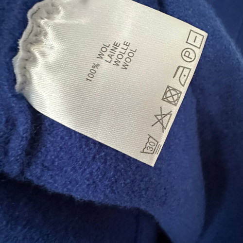 Wool dress Xandres like new, blue, size XS
