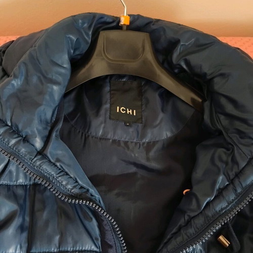 ICHI women's jacket like new, size M, blue purple, waterproof polyester