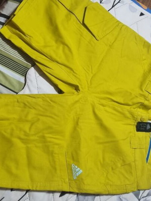 Adidas shorts new, yellow, size M