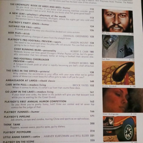 Playboy magazine August 1978 used, perfect condition