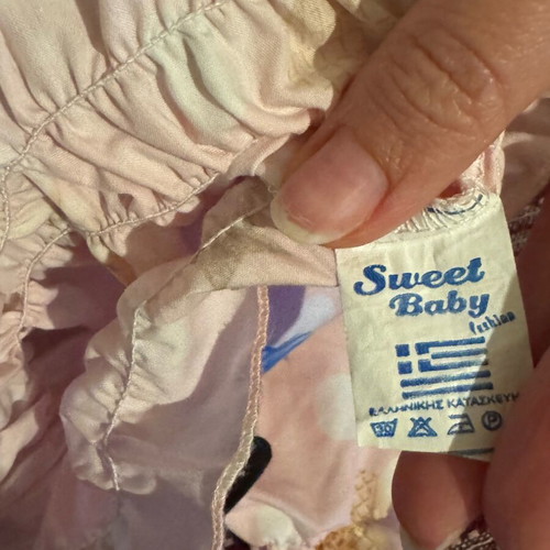 Crop top like new with gathers and soft fabric