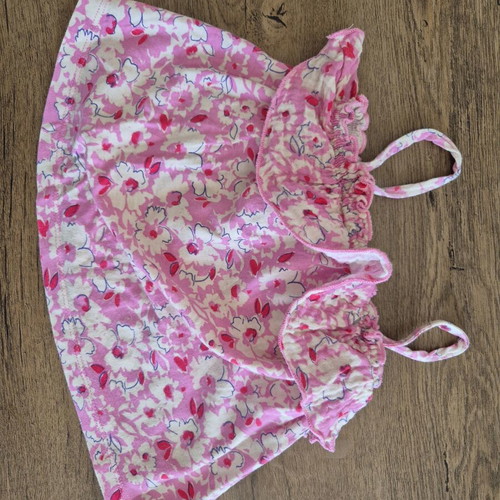 Floral tank top H&M with gift shirt 18-24 months like new