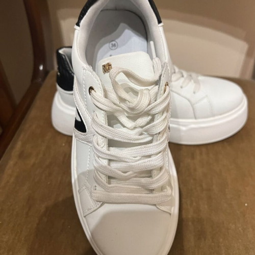 Renato Garini athletic shoes new, size 36, black and white