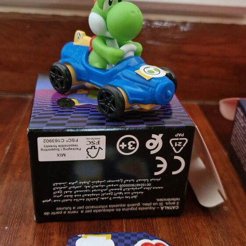 McDonalds Happy Meal Sonic and Super Mario figure collection