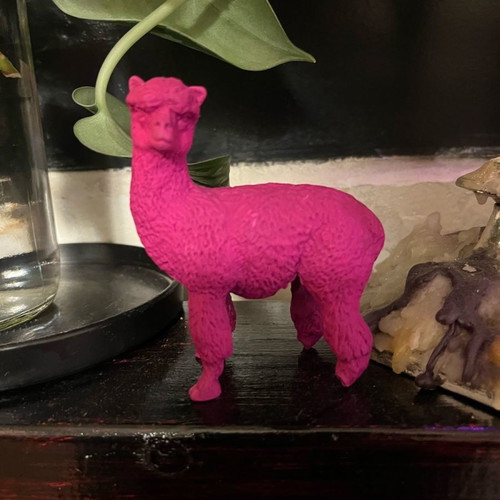 Alpaca eraser lama from Peru new