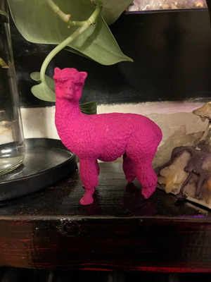 Alpaca eraser lama from Peru new