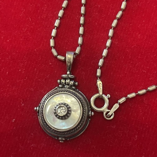 925 silver vintage necklace, 40 cm