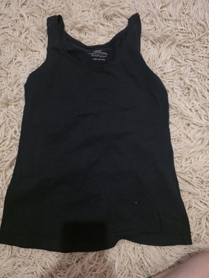 Janina Stretch Black Tank Top like new, size M