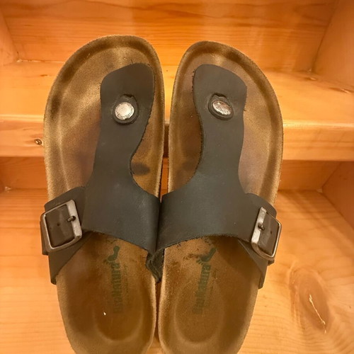 BioNatura slippers size 41 black like new