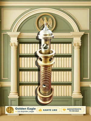 Μπρούτζινος ναυτικός φάρος μεταχειρισμένος, vintage διακόσμηση