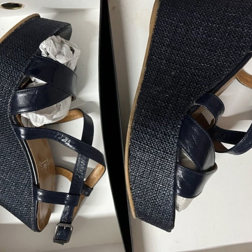 Pargiana platforms like new, blue, size 39