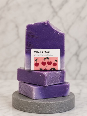 Handmade natural curing hand soap with olive oil and coconut oil