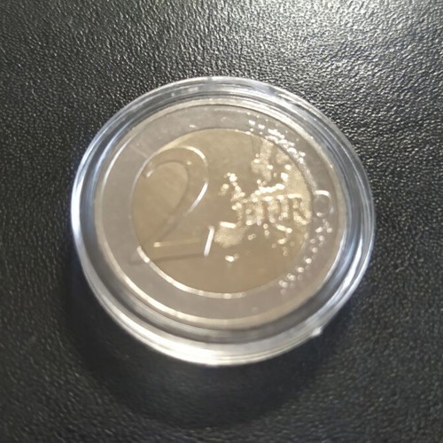 Commemorative 2 Euro Coin 2020 Germany used, 50th Anniversary of Willy Brandt Kneeling