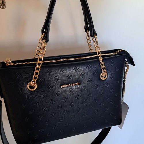 Pierre Cardin shoulder bag, blue, new