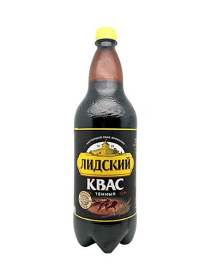 Kvass Litskiy new, 1.5L bottle, available in blonde and dark