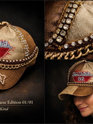Gold Crown 32 Pennart Luxe Edition new, gold hat