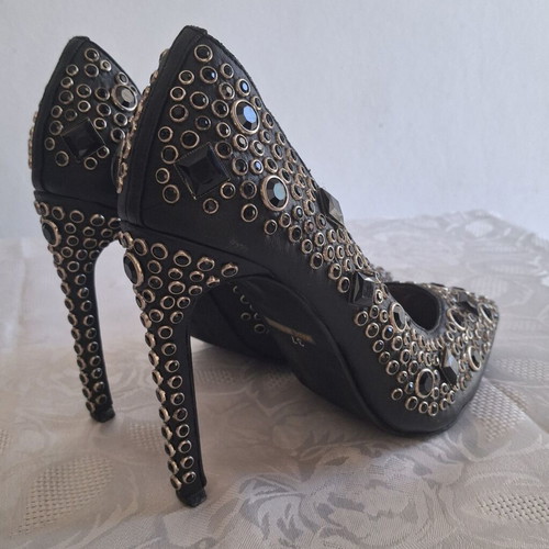 Jeffrey Campbell Ibiza Last studded stiletto pumps size 37, new