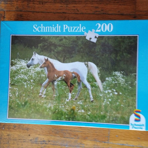 Schmidt Horses Arabian Foal puzzle new with 200 pieces